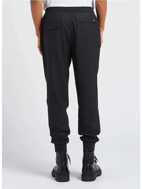 Scotch & Soda Men's Sweatpants with Rubber Black