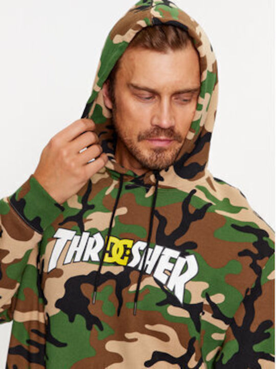 X Sweatshirts Für Herren Mit Khaki Kapuze