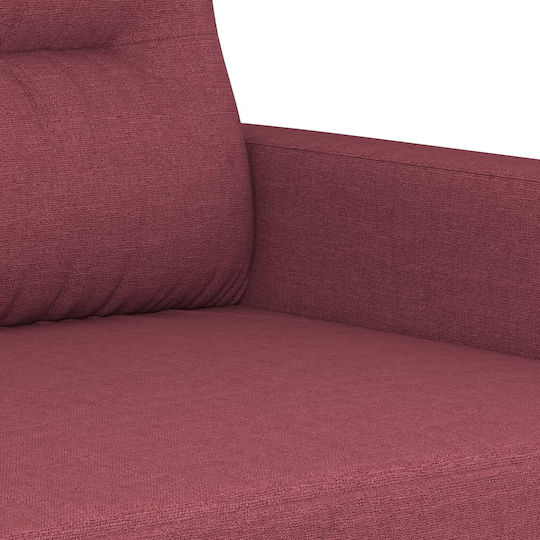 Set de Sufragerie 3 Scaune & 2 Scaune & Fotoliu & Scaun & Taburet Bordeaux
