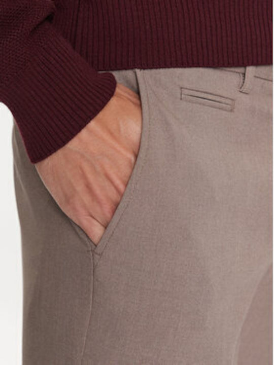 Men's Trousers Chinos Slim Fit Beige