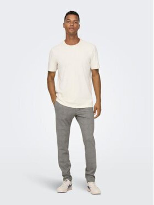 Only & Sons Herrenhose Chino Elastisch in Slim Passform Greene