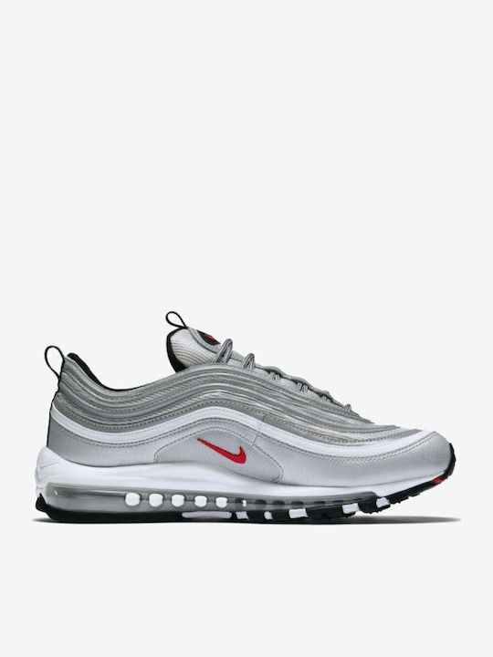 Air Max 97 OG Bărbați Adidași Metallic Silver / University Red Black