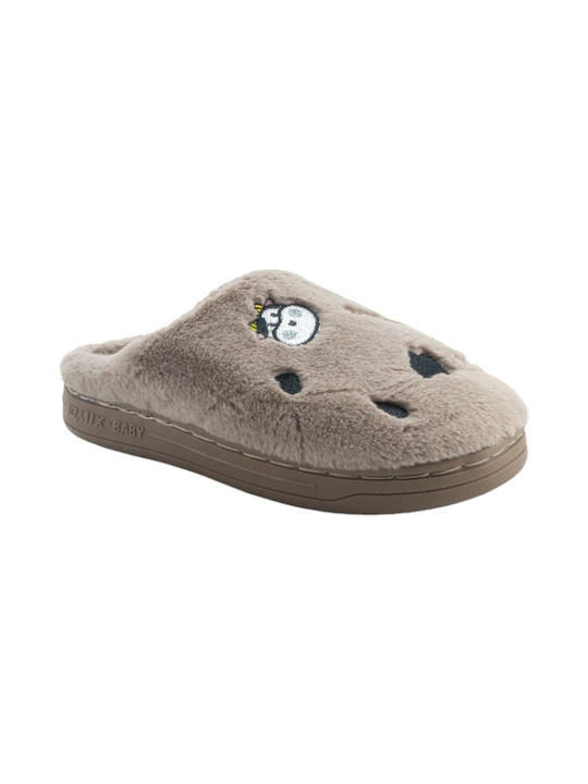 Jomix Kids Slippers Khaki