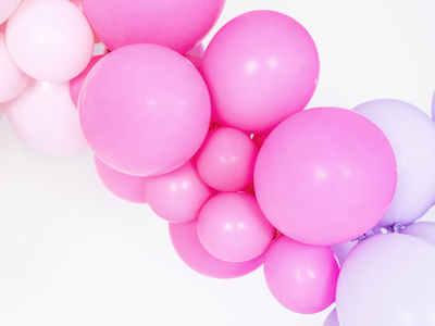 Set 100 Ballons Latex Rosa 23cm