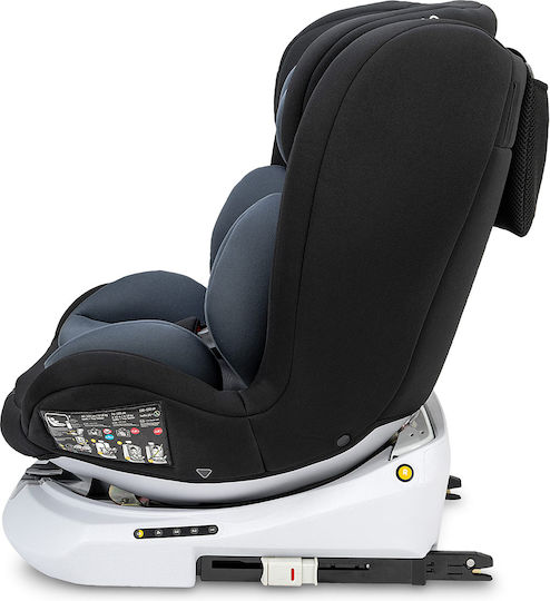 Osann Four 360 Καθισματάκι Αυτοκινήτου i-Size με Isofix Black 0-36 kg