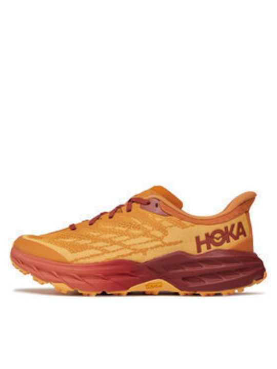 Hoka Speedgoat 5 Ανδρικά Αθλητικά Παπούτσια Trail Running Πορτοκαλί