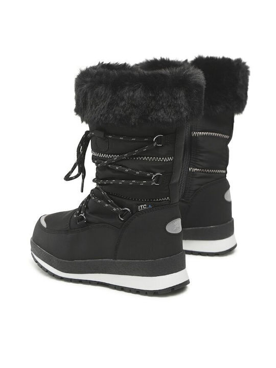 Ysby Kinder-Schneestiefel Schwarze