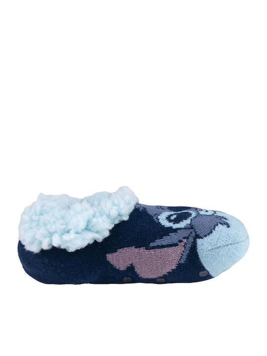 Stitch Kids Slippers Blue