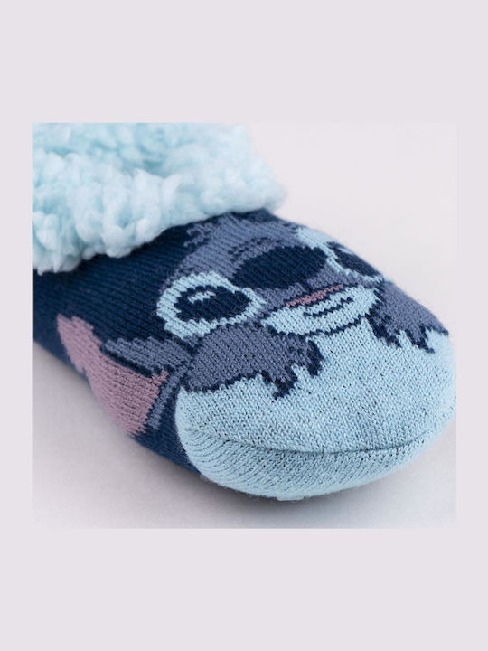 Stitch Kids Slippers Blue