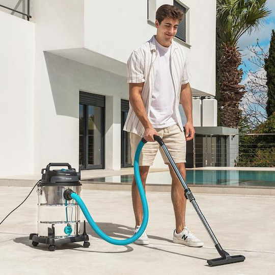 Cecotec Σκούπα Υγρών / Στερεών 1600W με Ανοξείδωτο Κάδο 30lt