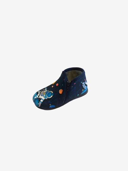 Childrenland Anatomic Kids Slippers Boots Blue