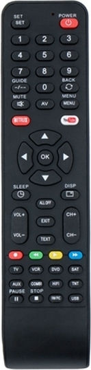 Grundig Kompatibel Fernbedienung GRUNDIG267135 für Τηλεοράσεις Grundig