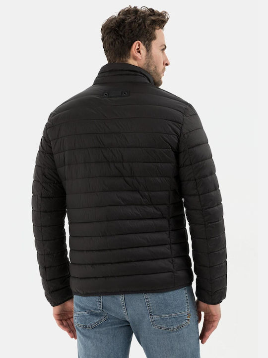 Camel Active Men's Winter Puffer Jacket Waterproof Charcoal.