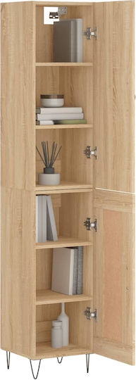 Cabinet De Birou Din Lemn Sonoma Stejar 34,5x34x180cm