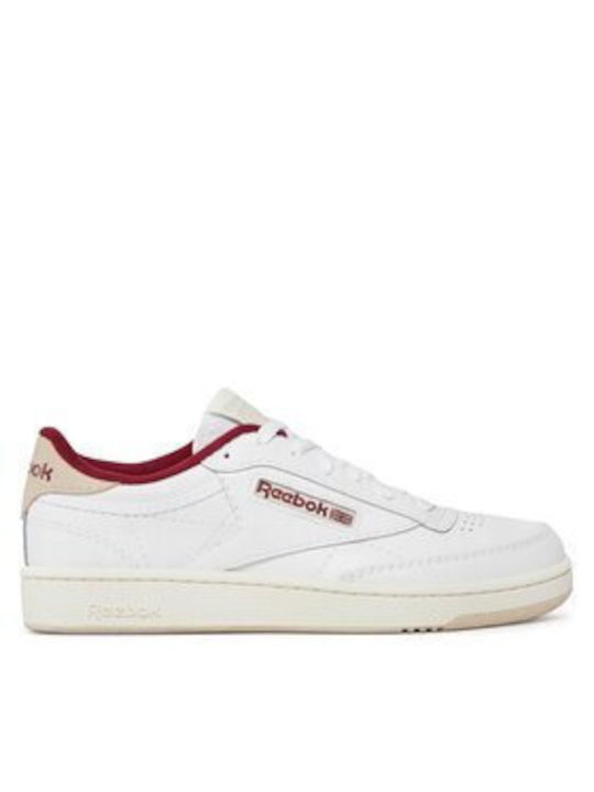 Reebok Club C 85 Ανδρικά Sneakers Λευκό