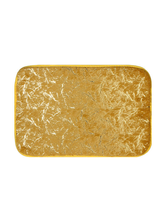 Keskor Non-Slip Bath Mat 53172-3 Gold ink 60x40cm