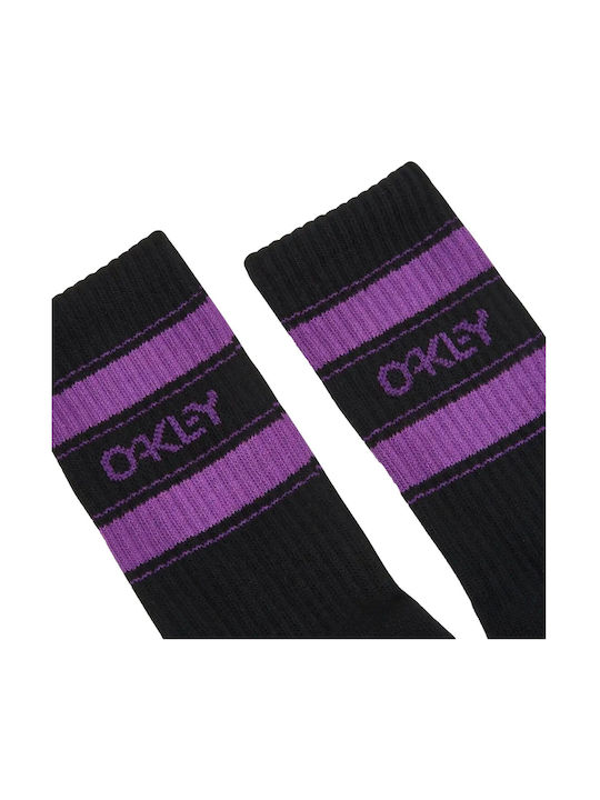 Oakley B1b Icon Socken Schwarz Lila 3er Pack