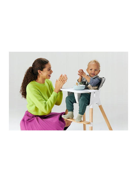Lionelo Koen Baby Highchair 2 in 1 with Adjustable Height Pink Rose