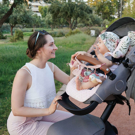 La Millou Stroller Seat Liner Double Sided 36.5x85cm Pink