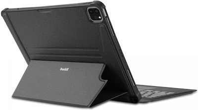 Buddi Flip Cover με Πληκτρολόγιο Μαύρο (Apple iPad Pro 11" 2022 / 2021 / 2020 / 2018) 115337