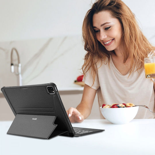 Buddi Thorn Flip Cover with Keyboard in English US Black (iPad Pro 2018 11" / iPad Pro 2020 11" / iPad Pro 2021 11" / iPad Pro 2022 11'')