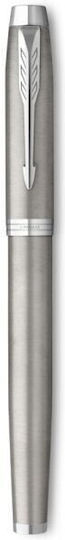 Parker Im Essential Stainless Steel Ct M Σετ Γραφείου με Σημειωματάριο και Πένα 1τμχ Nibs Medium
