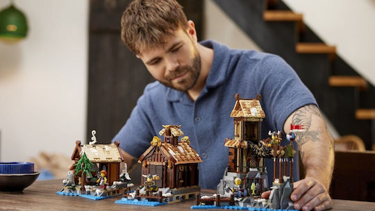 LEGO Idei Viking Village Pentru 18+ Ani 2103 Bucăți