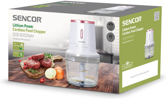 Sencor Mini Tocător Multi 200W Cu Recipient 500ml Alb