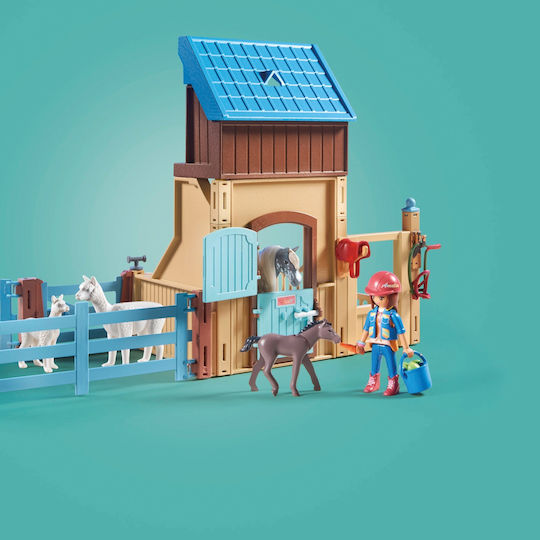 Playmobil Horses Of Waterfall Amelia & Whisper With Horse Box for 5-12 years old