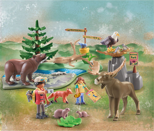 Playmobil Wiltopia Eine Reise zu den Tieren Nordamerikas für 4-10 Jahre