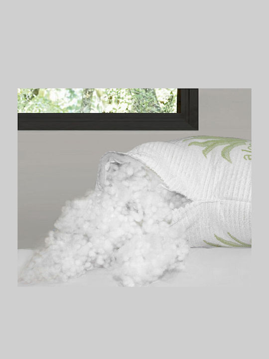 Go Smart Home Aloe Vera Silicone Bed Pillow 50x70cm 2 Pieces