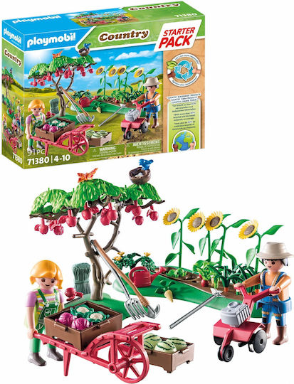 Playmobil Държава Starter Pack Градина със Зеленчуци Ферма за 4-10 години