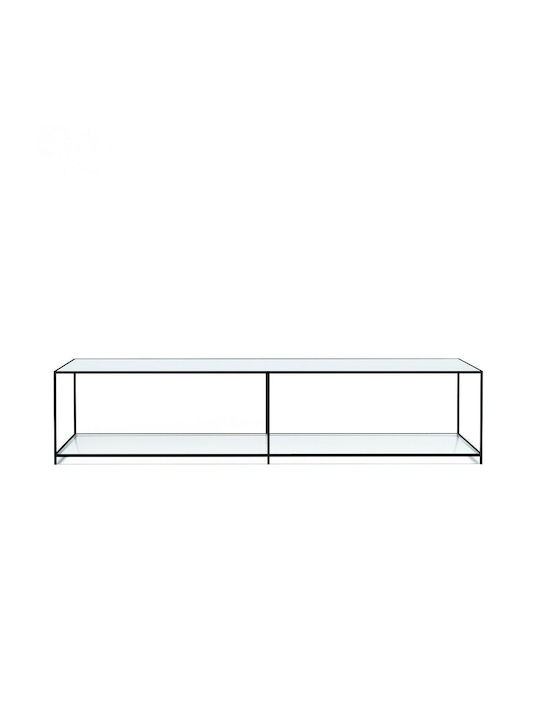 Am.Pm Kaffeetisch Zentral Glas M140xL70xH33cm