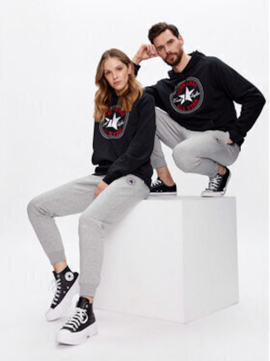 Converse Men's Sweatshirt with Hood black