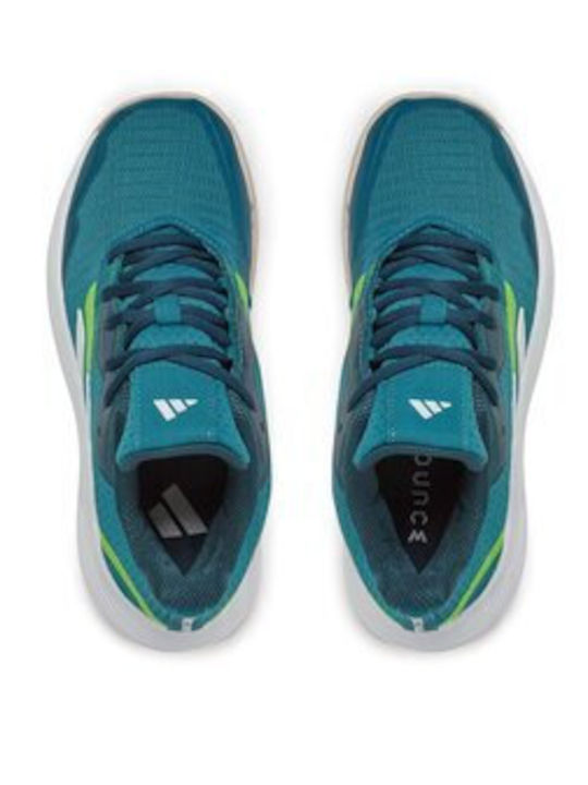 adidas Courtjam Control Tennisschuhe Alle Gerichte Türkis