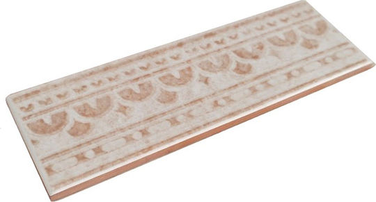 Ricchetti Ceramiche Wall Interior Matte Ceramic Tile 20x6.5cm Beige