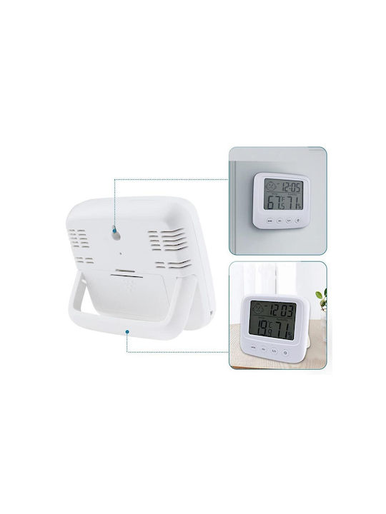Ceas Digital de Masă Alb AT00001563