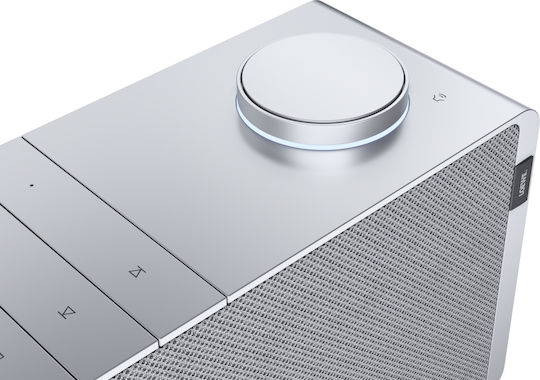 Loewe Klang S1 Επιτραπέζιο Ραδιόφωνο Ρεύματος DAB+ με Bluetooth και USB Light Grey