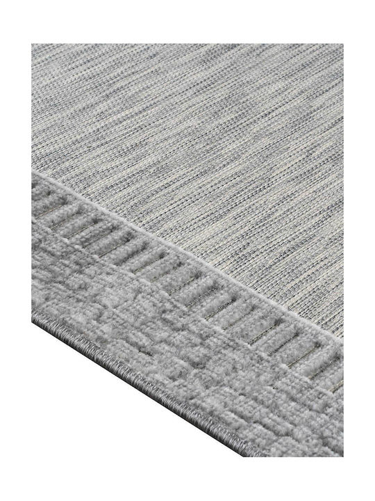 Madi Glace Rug Rectangular Grey