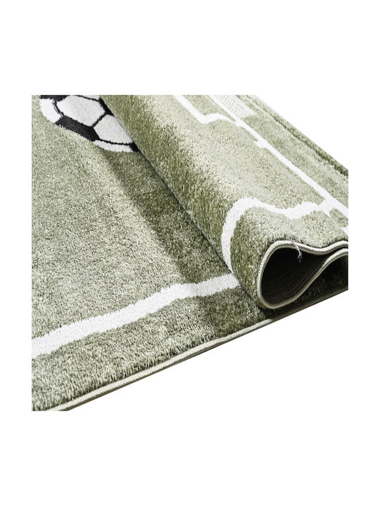Polcarpet Carousel Dream Football Kids Rug Fotbal Green 160x230cm