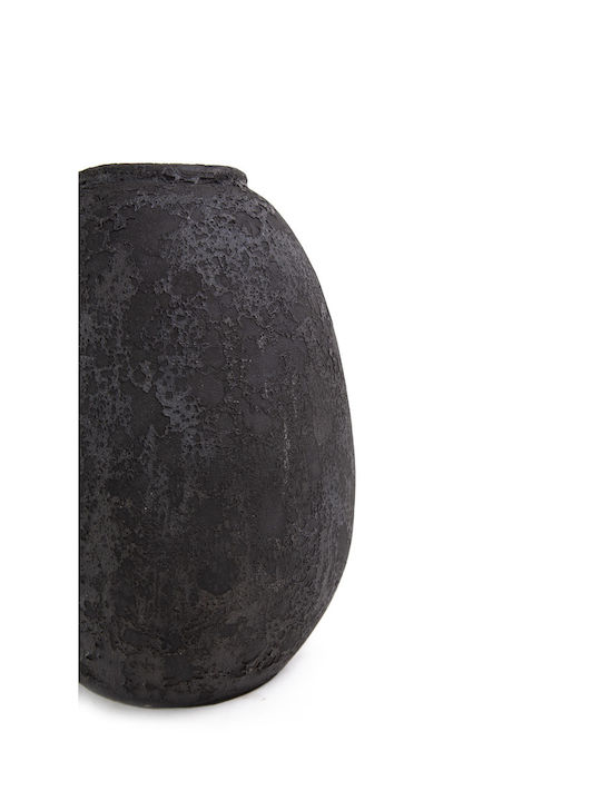 Soulworks Decorative Vase Black 24x24x36cm