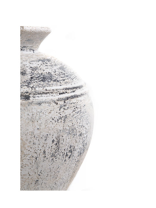 Soulworks Vază Decorativă din Beton Alb 45x45x50cm 1buc