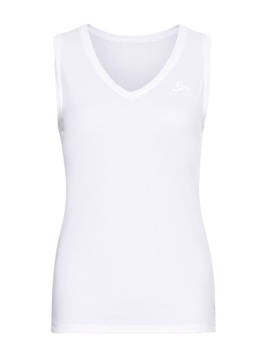 Active Fdry Light Γυναικεία Αθλητική Μπλούζα Αμάνικη Fast Drying Λευκή