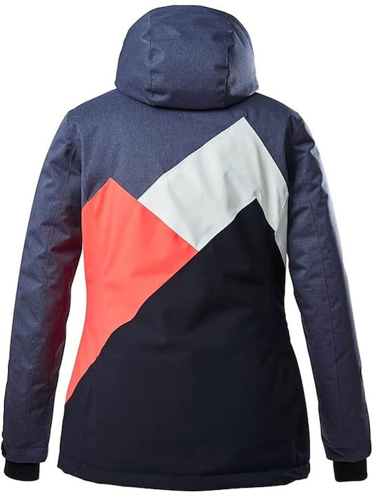 Killtec Ksw 38945 Frauen Jacke aus für Ski & Snowboard Blau