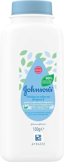 Johnson & Johnson Baby Powder Пудра с алое вера 100гр