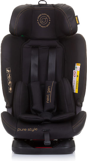 Chipolino Next Gen Детско Столче за Кола i-Размер с Isofix Ebony