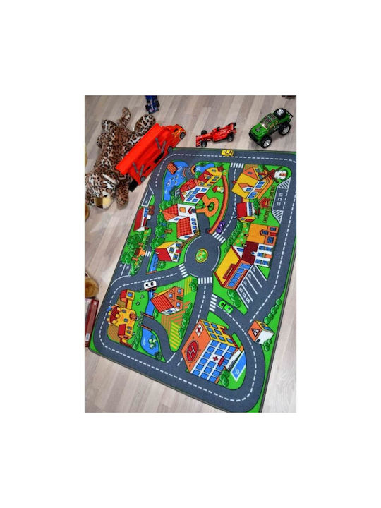 Vedes Kids Synthetic Activity Mat Road 95x133cm