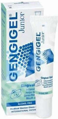 Gengigel Gingival Gel Teen Προϊόν για Ανακούφιση Ούλων 15ml 7-14 ετών