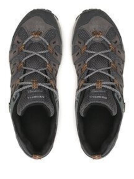 Merrell Alverstone 2 Männer Wanderschuhe mit Gore-Tex-Grauen