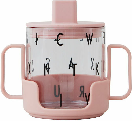 Design Letters Παιδικό Παγούρι Πλαστικό Λιλά 220ml